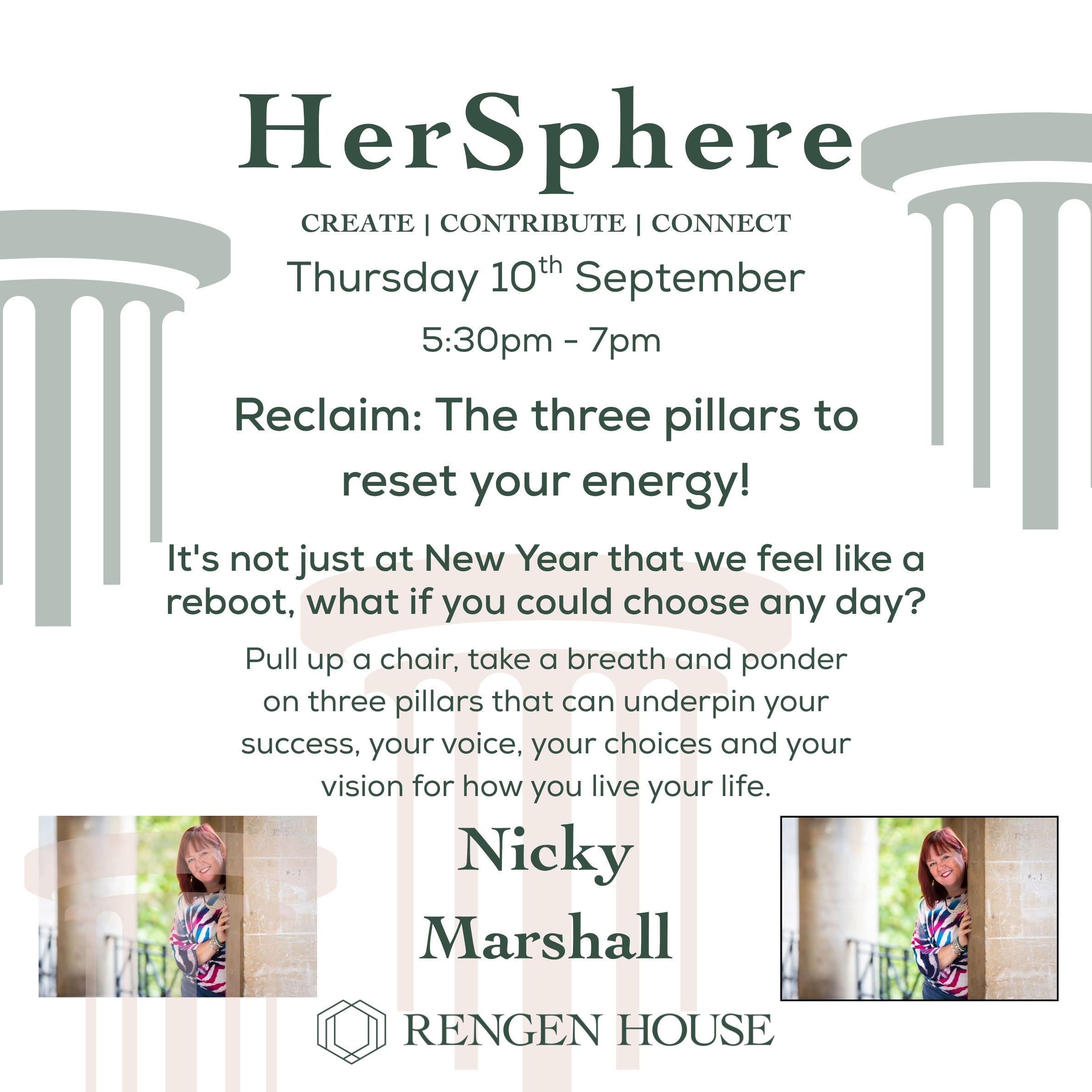 Current Hersphere and members drinks (Square Pillow)-2